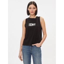 DKNY Sport Felső DP2T5892 Fekete Classic Fit