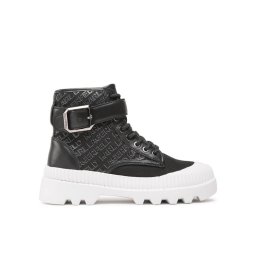 KARL LAGERFELD Bakancs KL42546 Fekete
