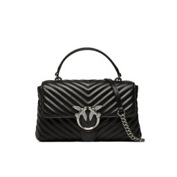 Pinko Táska Love Lady Puff Classic Cl 100043 A0GK Fekete