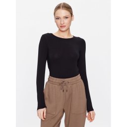 United Colors Of Benetton Blúz 3ZQM3M858 Fekete Regular Fit