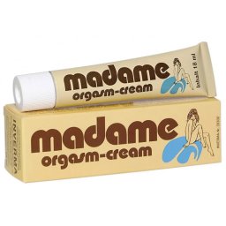 Madame - Orgasm Cream, klitoriszkrém stimuláló hatással (18 ml)