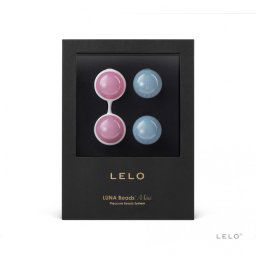 Lelo Luna Beads 2 x 2 darab prémium gésagolyó, belső ballasztgolyóval (mini)