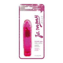 Jammy Jelly - Gleamy Glitter minivibrátor (pink)