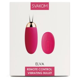 Svakom - Elva távirányítható vibrációs tojás (rózsaszín)