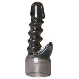 Easy Toys - klitoriszágas, spirális dildó feltét masszírozógéphez (45 mm)
