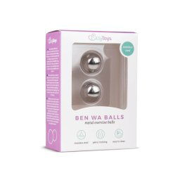Easy Toys ezüst színű fém gésagolyó pár (19 mm).