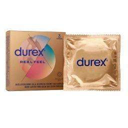 Durex - Real Feel latexmentes óvszer (3 db)