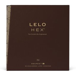 Lelo - Hex Respect XL nagyméretű óvszer (36 db).