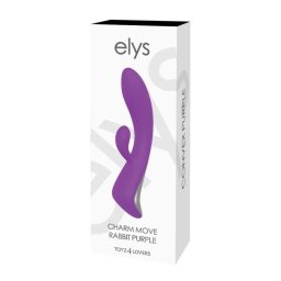 Elys Charm Move Rabbit akkumulátoros, klitoriszágas vibrátor, mozgó fejjel.
