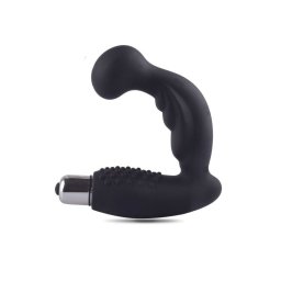 Toyz4Lovers - Anál vibrátor uraknak gömbös végződéssel (fekete)