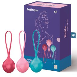 Satisfyer - Balls 3 darabos gésagolyó szett (szimpla)
