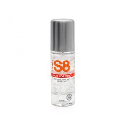 S8 - vízbázisú síkosító, anális használatra, melegítő hatással (125 ml)