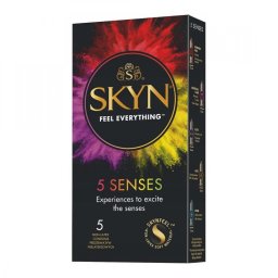 Skyn - 5 Senses latexmentes óvszer válogatás (5 db)