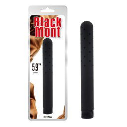 Chisa Black Mont zuhanycsőre szerelhető anál tisztító (lyukak oldalt - 15 cm)