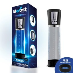 Boost - PSX09 automatikus, akkumulátoros péniszpumpa LED kijelzővel