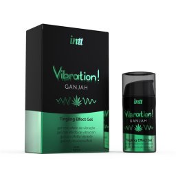 INTT - Vibration! Ganjah uniszex stimuláló gél kannabisz aromával (15 ml)