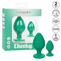 Calexotics - Cheeky 2 darabos anál dildó szett (zöld)