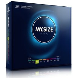 My Size - Pro 49. - egyedi méretű óvszer (49 mm, 36 db)