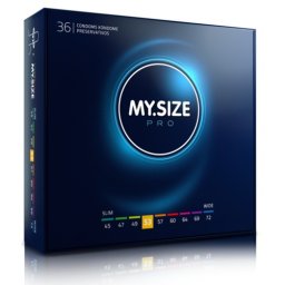 My Size - Pro 53. - egyedi méretű óvszer (53 mm, 36 db)