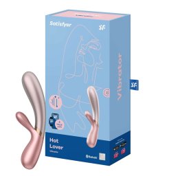 Satisfyer Hot Lover klitoriszágas okos vibrátor (rózsaszín) (APP-os)