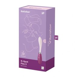 Satisfyer G-Spot Flex 3 g-pont vibrátor (piros)