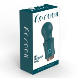 Xocoon The Traveller Wand mini masszírozó, utazó változat (zöld).