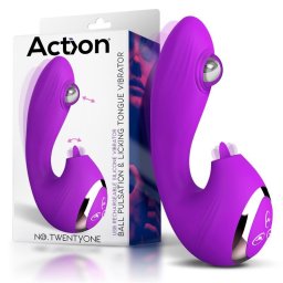 Action - No. Twentyone 3 funkciós vibrátor