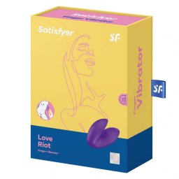 Satisfyer Love Riot minivibrátor (kék)