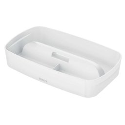LEITZ Rendszerező tálca, fogantyúval, kicsi, LEITZ "MyBox", fehér