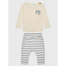 United Colors Of Benetton Blúz és nadrág 3POMAK002 Színes Regular Fit