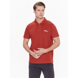 Jack Wolfskin Pólóing Essential 1809301 Piros Regular Fit