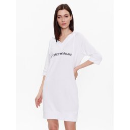 Emporio Armani Underwear Kötött ruha 164677 3R268 00010 Fehér Regular Fit