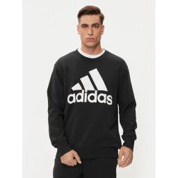 adidas Pulóver Essentials French Terry Big Logo Sweatshirt IC9324 Fekete Regular Fit
