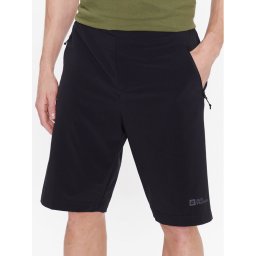 Jack Wolfskin Sport rövidnadrág Prelight 1508081 Fekete Regular Fit
