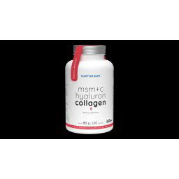 Nutriversum MSM+C Hyaluron Collagen (kollagén) - 120 kapszula