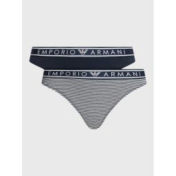 Emporio Armani Underwear 2 db klasszikus alsó 163334 3R219 21136 Sötétkék