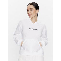 Columbia Pulóver Logo 2032871 Fehér Regular Fit