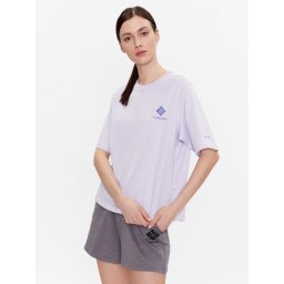 Columbia Póló North Casades 1992085 Lila Relaxed Fit