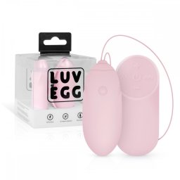 Luv Egg távirányítható vibrációs tojás (rózsaszín).