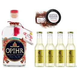 Opihr Gin Tonik szett ajándék chili szállal