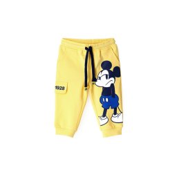 Original Marines Melegítő alsó Myszka Miki DDPV0217NM Sárga Regular Fit
