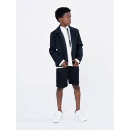 Karl Lagerfeld Kids Átmeneti kabát Z26102 D Fekete Regular Fit
