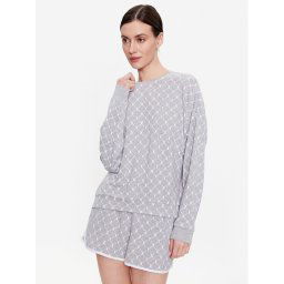 DKNY Pizsama YI2922627 Szürke Regular Fit