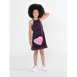 MICHAEL KORS KIDS Elegáns ruha R12152 S Fekete Regular Fit