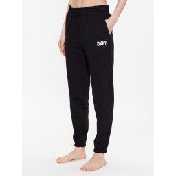 DKNY Pizsama nadrág YI2822629 Fekete Regular Fit