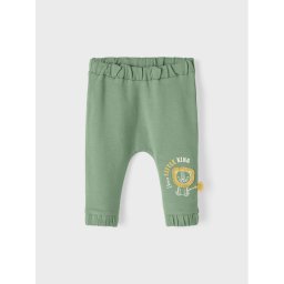NAME IT Szövet nadrág 13215629 Zöld Regular Fit