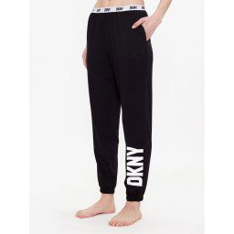 DKNY Pizsama nadrág YI2822635 Fekete Regular Fit