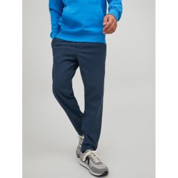 Jack&Jones Szövet nadrág Stace 12229699 Sötétkék Relaxed Fit