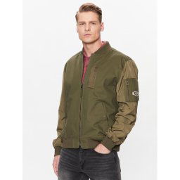 Mustang Bomber dzseki Daniel 1013497 Zöld Regular Fit