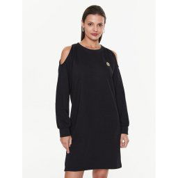 Liu Jo Sport Kötött ruha TA3035 FS927 Fekete Loose Fit
